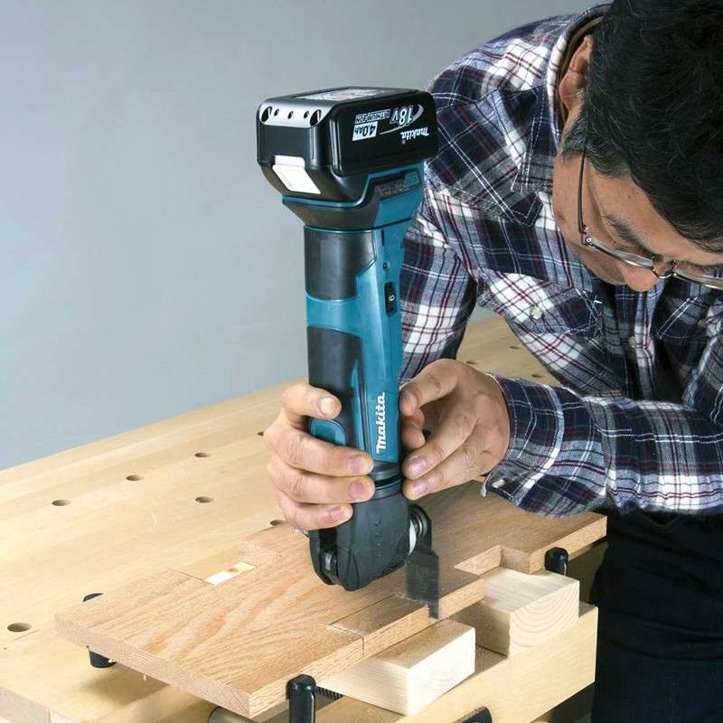 Outil Multifonctions oscillant MAKITA DTM51ZJX2 - 18V LXT (vendu sans batterie) - Image 4