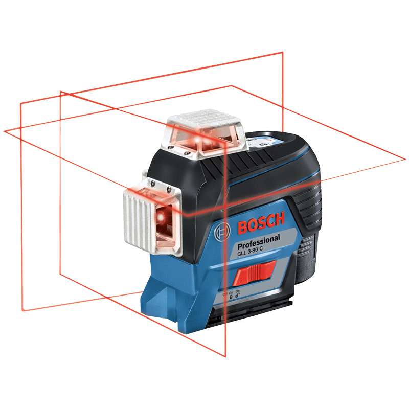 Pack Laser BOSCH 0601063R02 - GLL 3-80 C Professional (BM1, Cible et L-Boxx) - Image 2